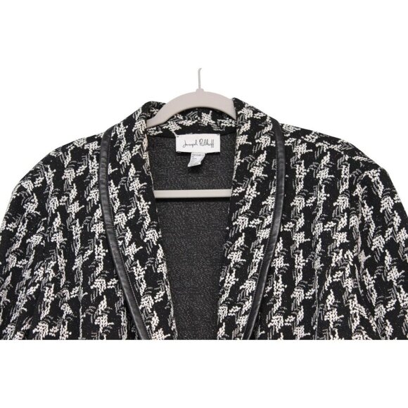 Joseph Ribkoff Jacket Cardigan Sweater Size 22 Artsy Business Casual Career City - Picture 8 of 13
